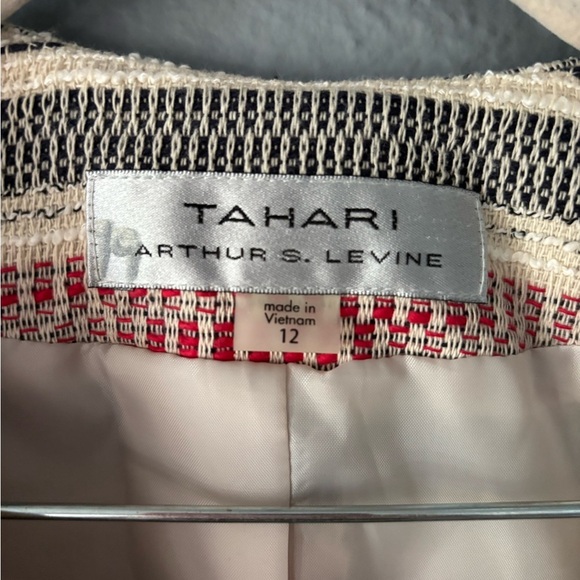 Tahari | textured knit | skirt | blazer | suit | 12 - Picture 14 of 14